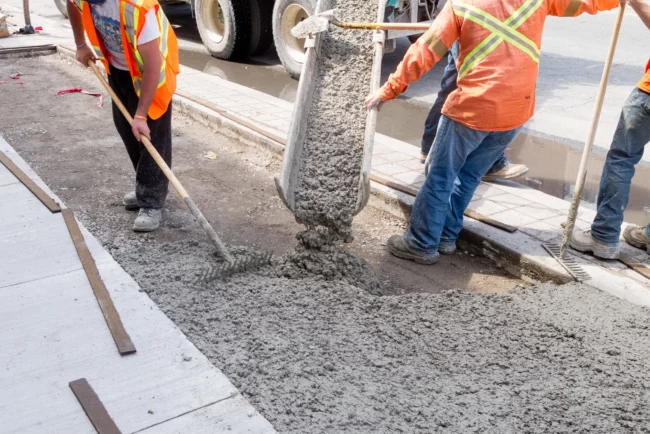 Beton - Fundamentarbeiten